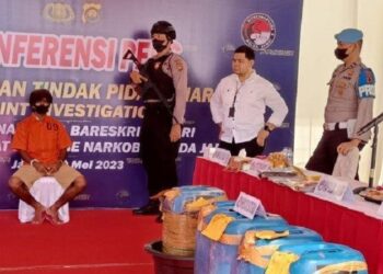 WN Iran Ditangkap Terkait Upaya Penyelundupan Sabu Cair ke Banten