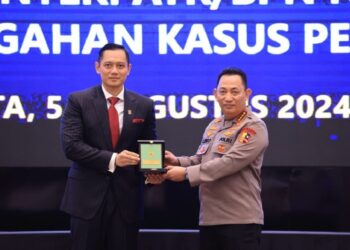 Kementerian ATR/BPN – Polri Tandatangani PKS Pemberantasan Mafia Tanah