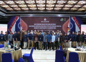 KPU Kaltim Analisis Data Ganda dan Invalid