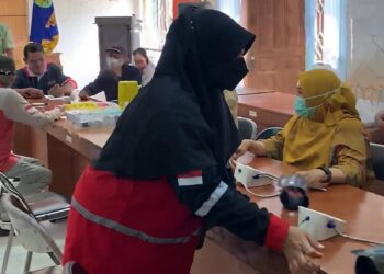 Pasca-Erau, 600 Petugas Kebersihan Kukar Jalani Cek Kesehatan Gratis