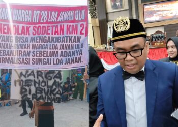 Warga RT 28 Loa Janan Ulu Tolak Sodetan KM 2, Pemkab Kukar Cari Solusi