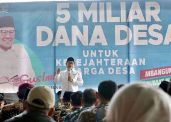 Cak Imin: Semua Percaya Desa Mampu Kelola Anggaran dengan Baik