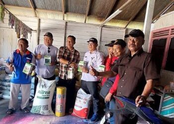 Demmu Bagikan Bantuan Pertanian ke Masyarakat Kukar