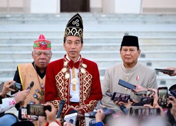 Keterangan Pers Presiden dan Presiden Terpilih Usai Memperingati HUT ke-79 RI di IKN