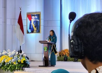 Resmi Dikukuhkan, TP PKK hungga Bunda PAUD Kaltim Siap Jalankan Amanah 5 Tahun ke Depan