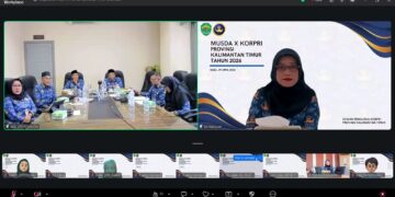 Sri Wahyuni Kembali jadi Ketua KOPRI Kaltim 2026-2031
