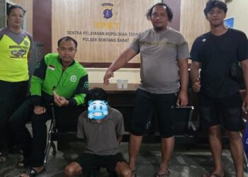 Polsek Loa Janan Tangkap Tersangka Penggelapan Mobil Lansia