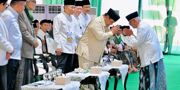 Prabowo: Persatuan antara Ulama dan Umara Sangat Penting