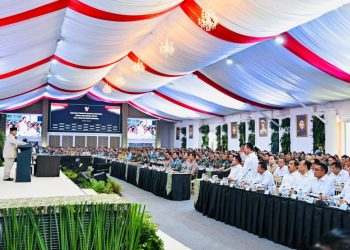 Presiden Tekankan Pentingnya Kekompakan, Integritas, dan Kesiapsiagaan TNI-Polri