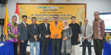 Yoyok Setio Langgeng Raih Gelar Doktor dari FEB Unmul
